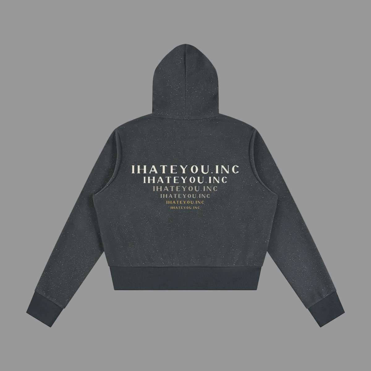 Women's Sparkle Fleece Zip Hoodie — 320gsm