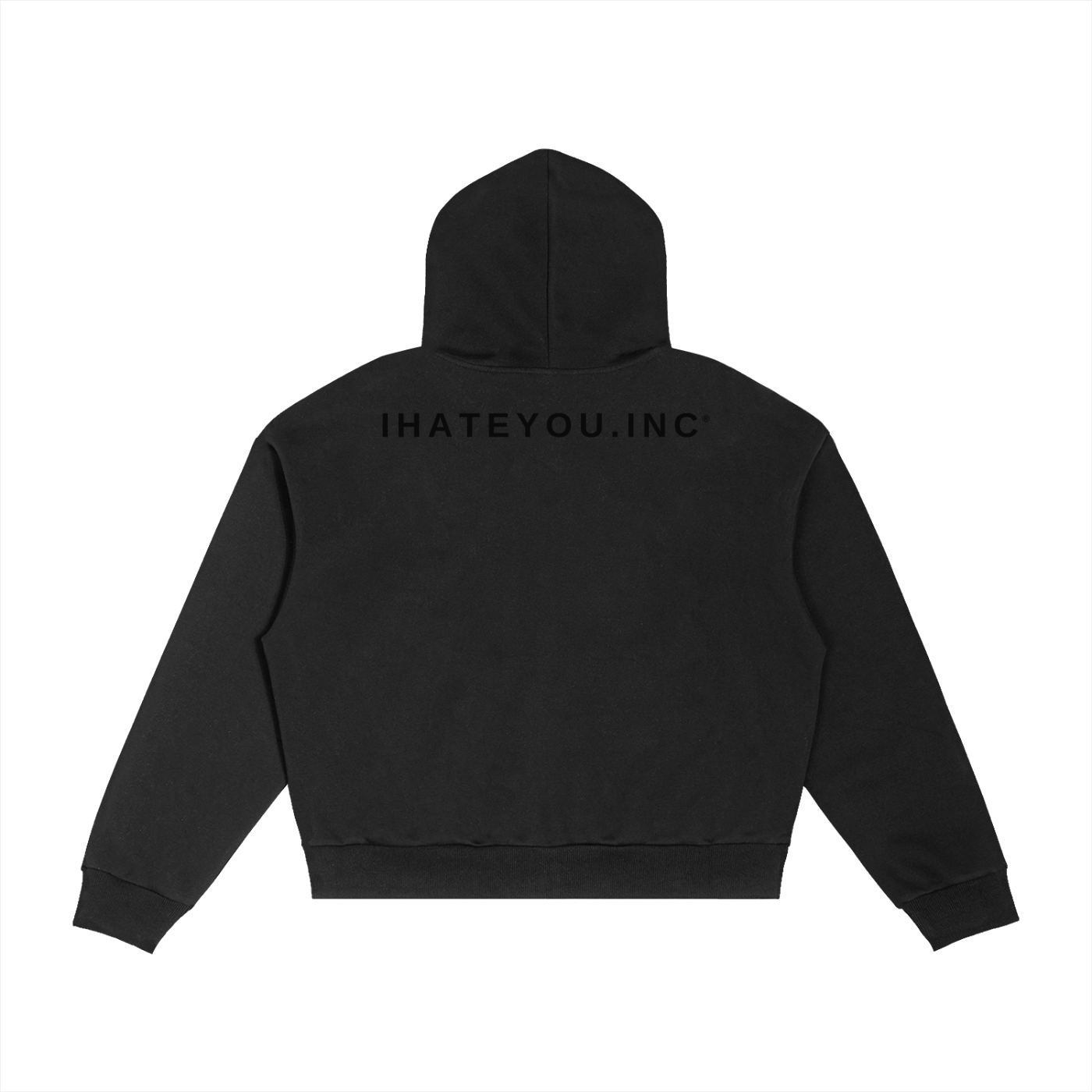 ihateyou.inc Plaid Zip Hoodie