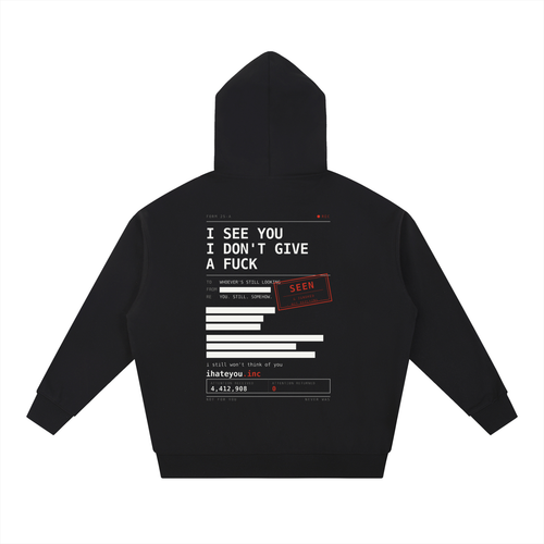ihateyou.inc Heavyweight Hoodie