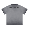 ihateyou.inc Reverse Dye Tee