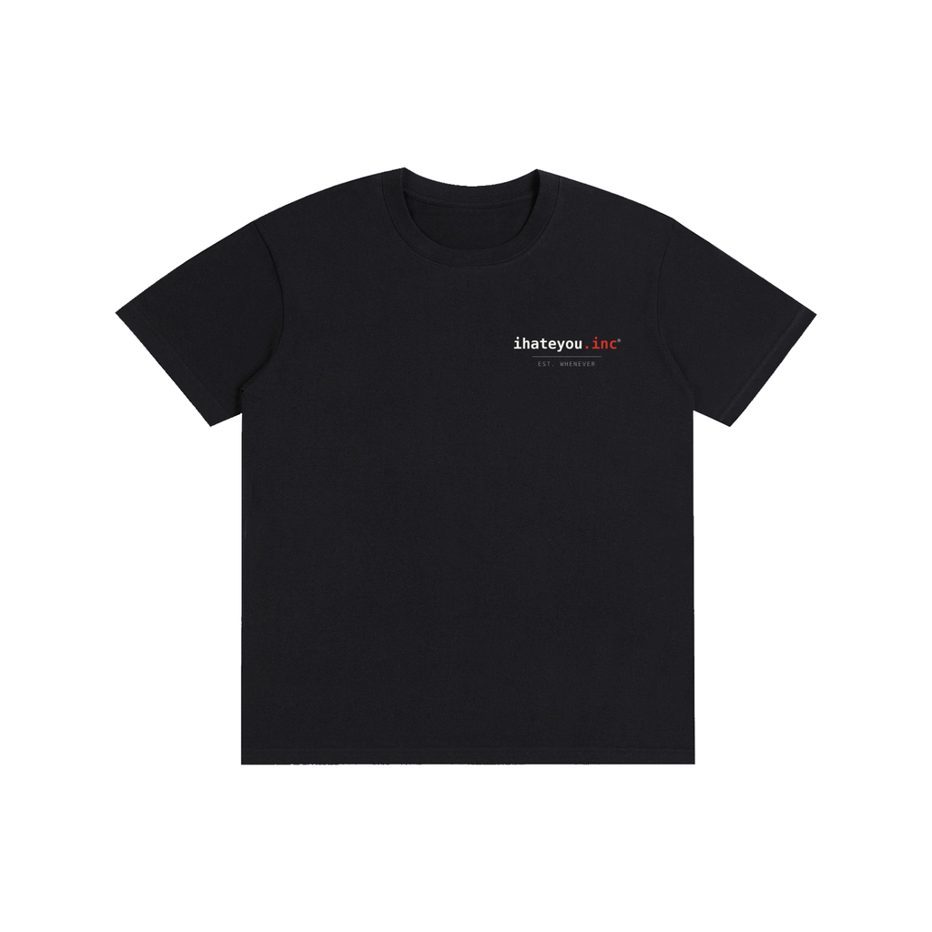 ihateyou.inc Tee — Black