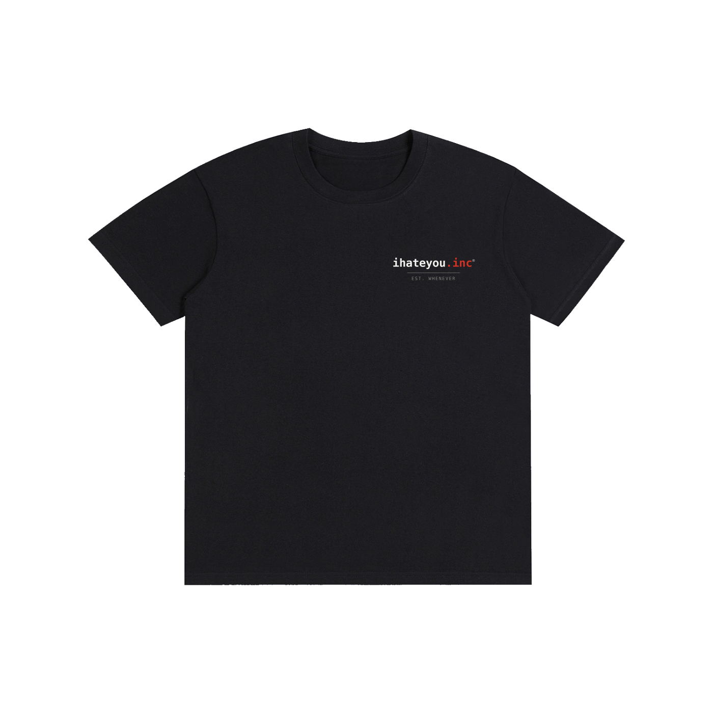 ihateyou.inc Tee — Black