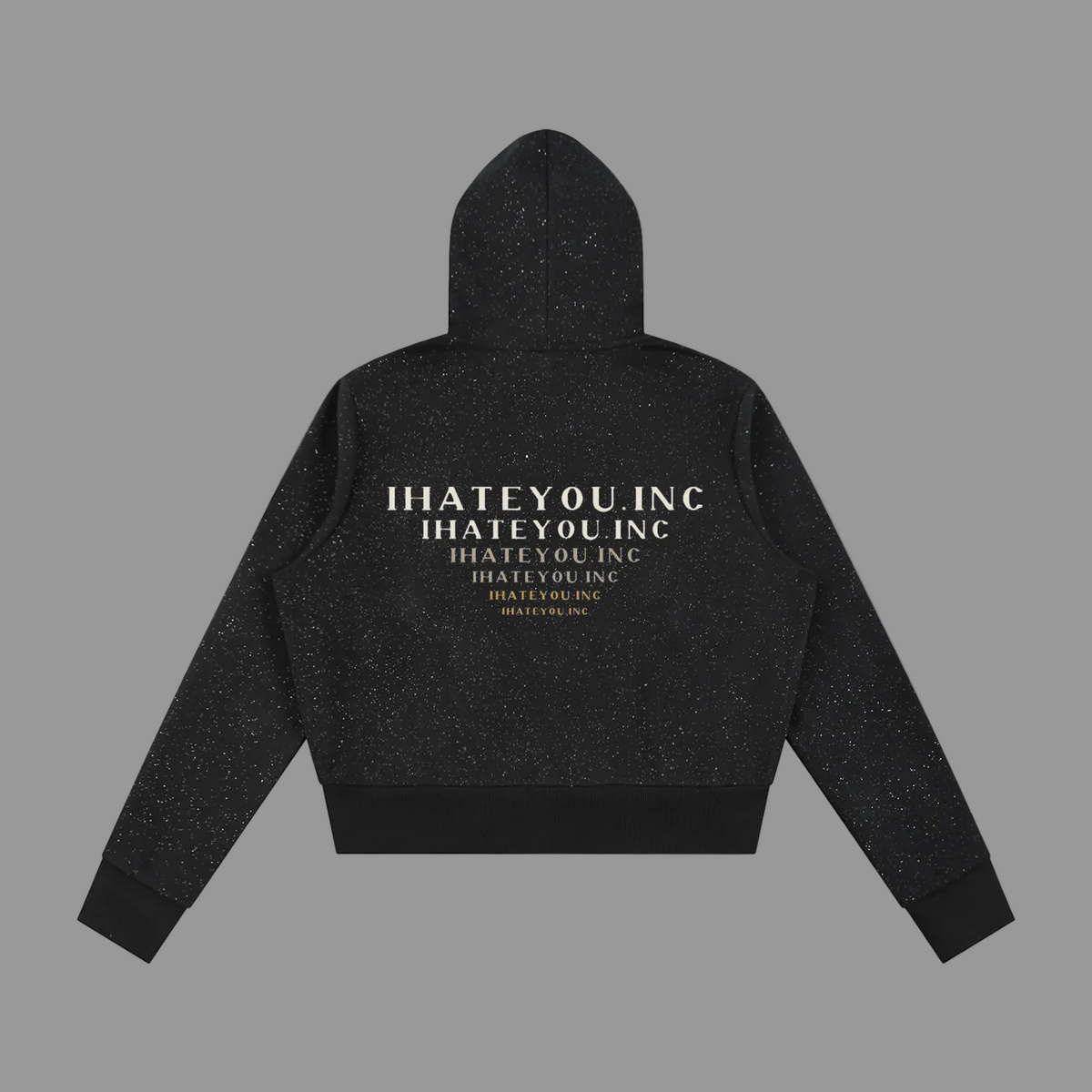 Women's Sparkle Fleece Zip Hoodie — 320gsm