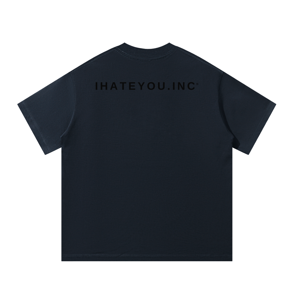 ihateyou.inc Oversized Tee — Navy