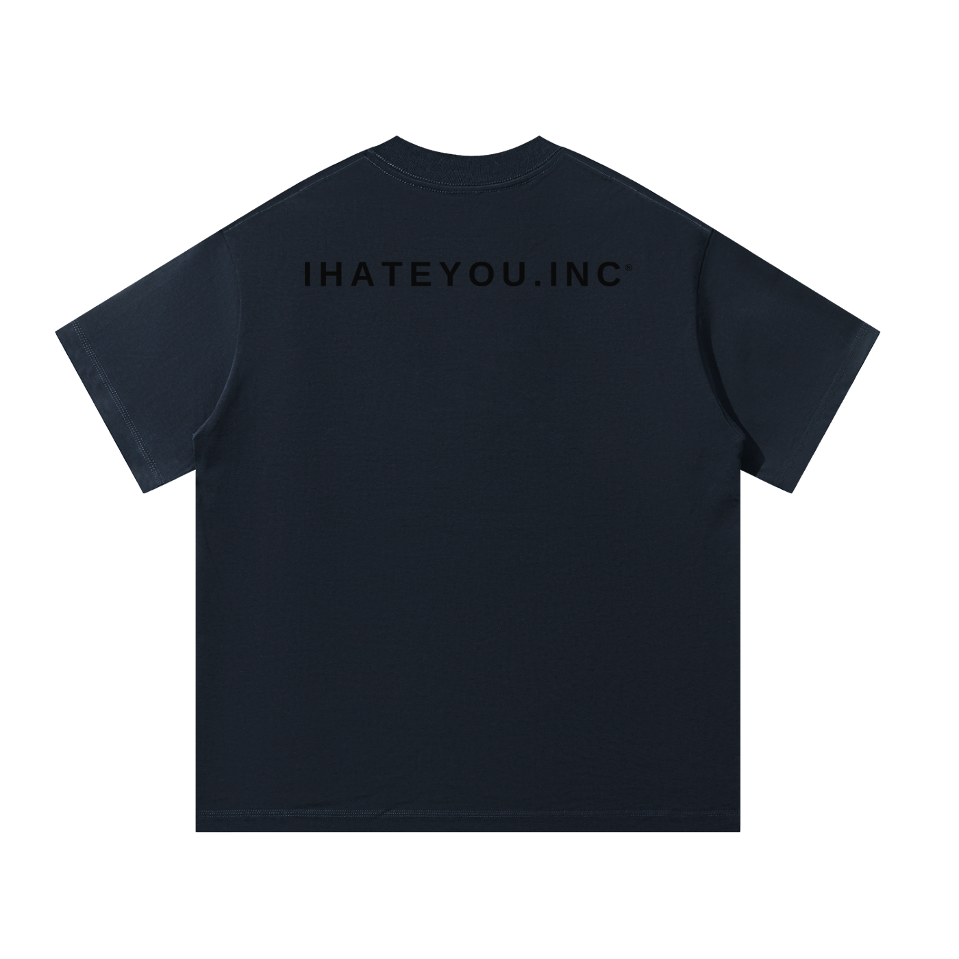 ihateyou.inc Oversized Tee — Navy