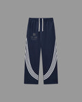 IHATEYOU.inc Curved Stripe Sweatpants — Black or Royal — Archive 02 preview 1