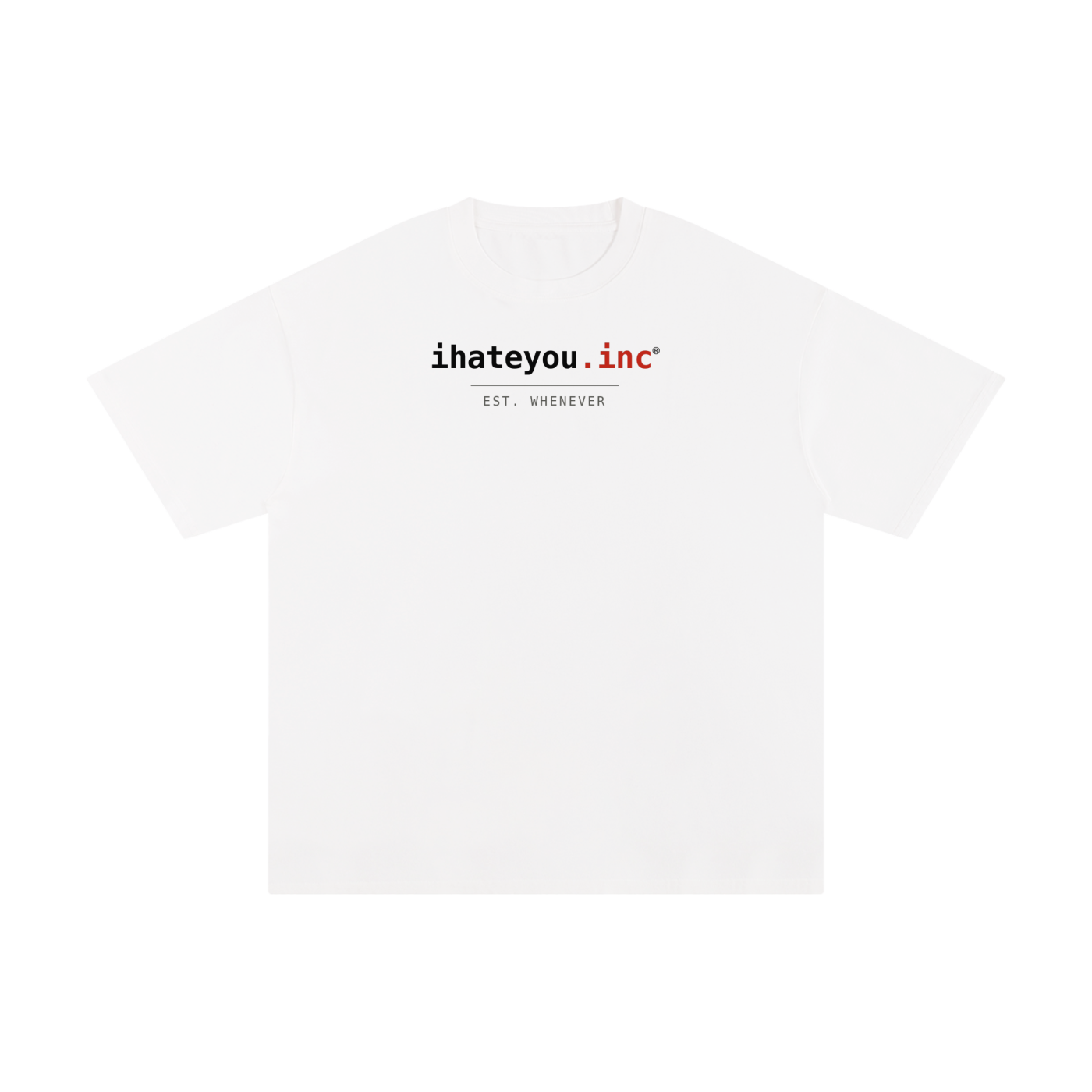 ihateyou.inc Tee — White